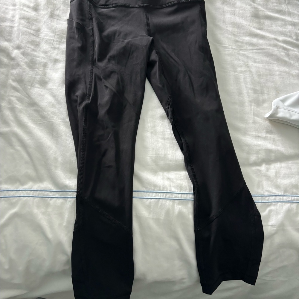 Lulu Lemon Women's Black 7/8 Leggings